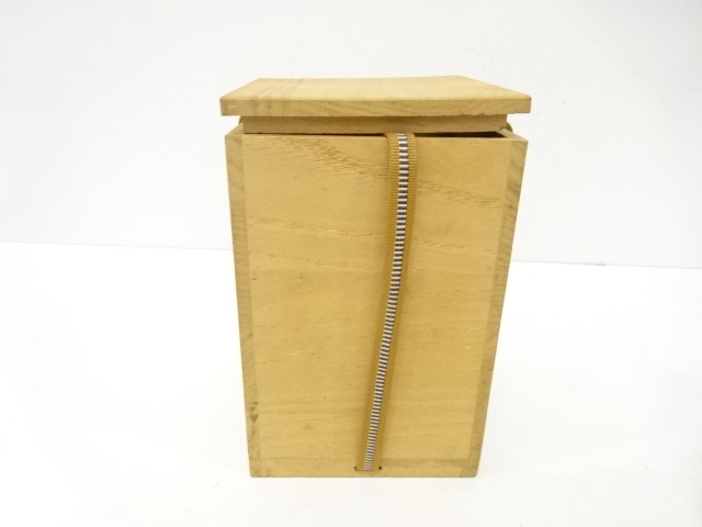  花唐草文　徳利花入(無地箱付)